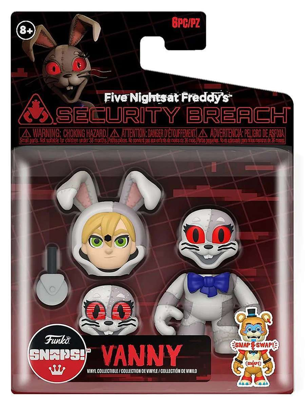 Фигурка Funko Vinyl SNAPS! FNAF Security Breach Vanny 70823