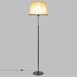 Citilux Линц CL402973 Торшер хром с кремовым абажуром