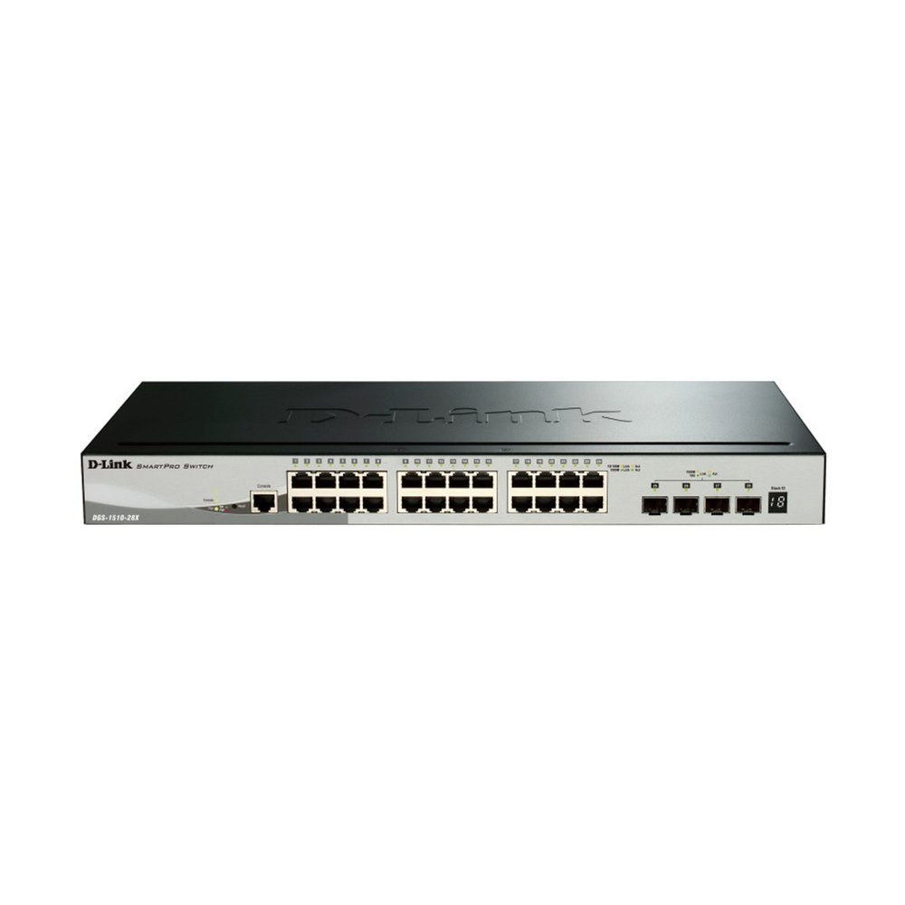 Коммутатор D-Link DGS-1510-28X/A1A