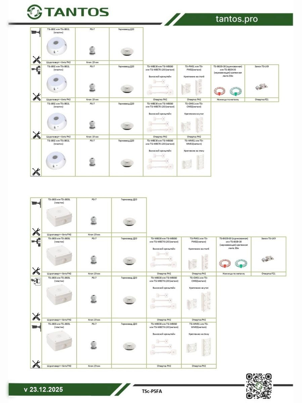 Видеокамера HD TSc-P5FA