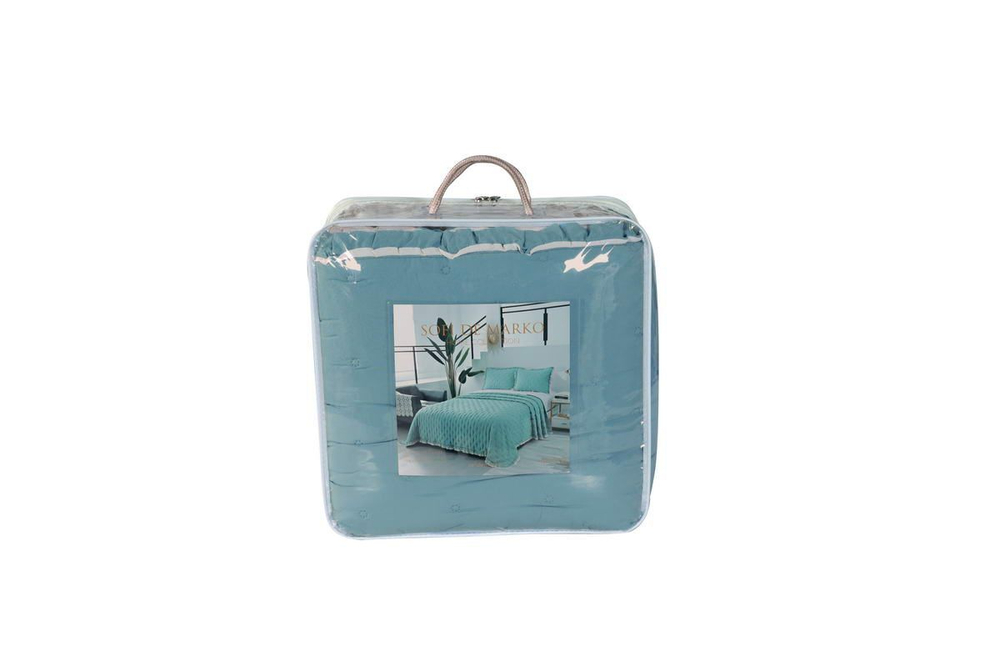 Покрывало 230x250 и 2 наволочки 50х70 Sofi De MarkO Элизабет №4