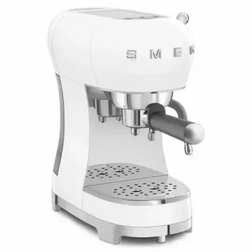 Кофемашина-эспрессо рожковая SMEG ECF02WHEU, белый / 1350 Вт