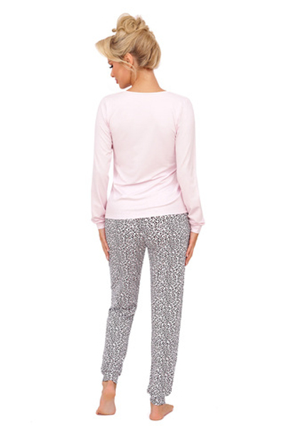 Pantera long pyjamas Pink Donna