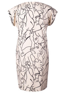 Платье женское 2906АП, Абстракция #363Абв052906АП