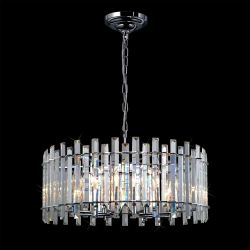 Citilux Ингвар CL334181 Люстра подвесная хрустальная Хром