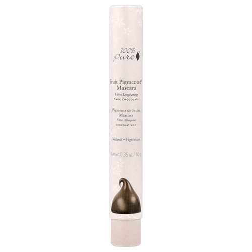 100% PURE, Fruit Pigmented®, тушь для ресниц, ультраудлиняющая, шоколадно-коричневый, 10 г (0,35 унции)