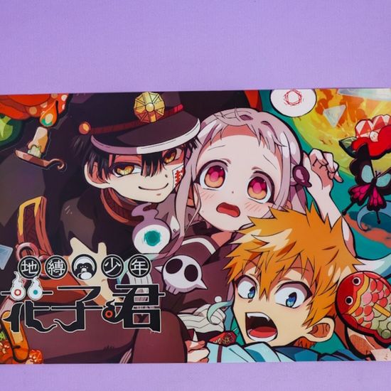 Набор постеров "Туалетный мальчик Ханко-кун" 8 шт, 42х29см