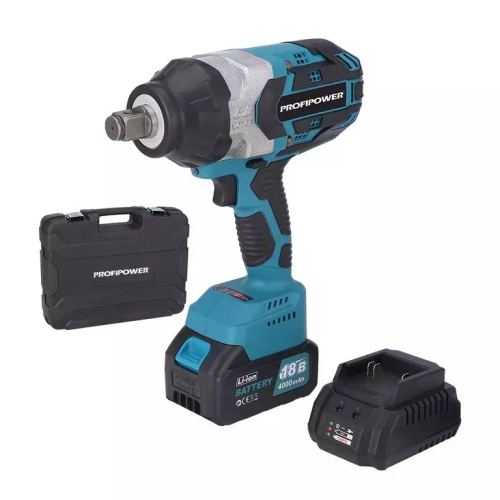 Гайковерт аккум бесщ ударный DTD-18B 1300Hm 1 АКБ 4,0Ah З/У ProfiPower E0123