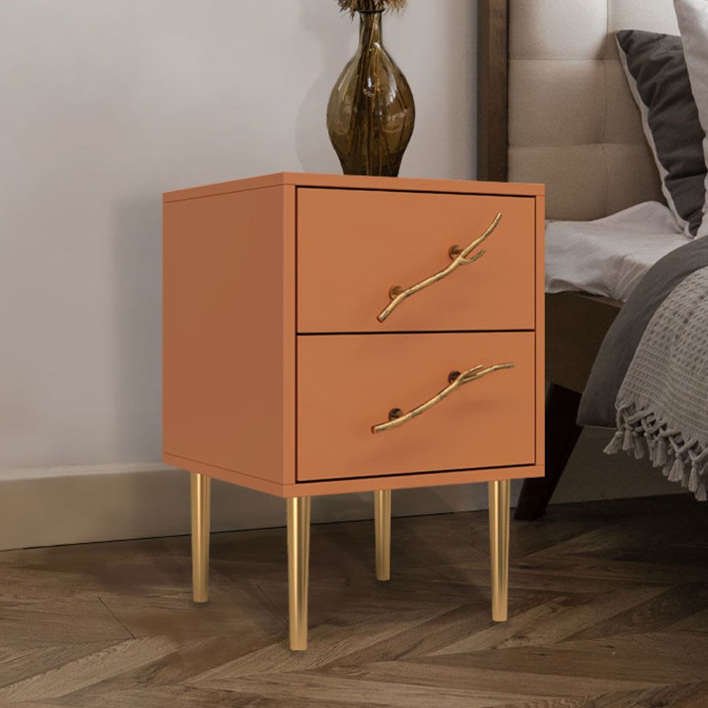 Тумба Арт Колор matte Стайл Голд Томленый оранжевый матовый