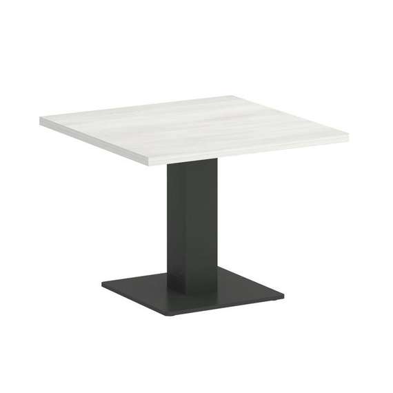 Yalta Стол журнальный квадратный LT.SJ-2 Снежная Патина/Металл Антрацит 600*600*450