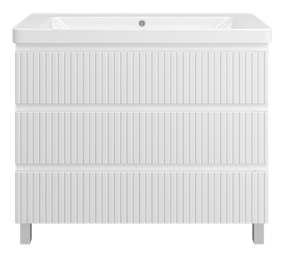 Тумба под раковину Brevita Victory 105 (белая)