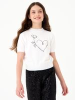 Джемпер для девочки 1408 белый