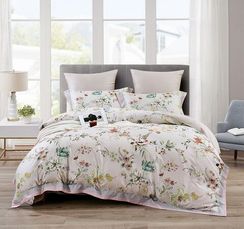 Постельное белье Asabella 2361 фланель, тенсел с хлопком