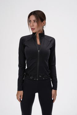Куртка женская NEBBIA 833 Women's Zip-Up Jacket INTENSE Warm-Up Black