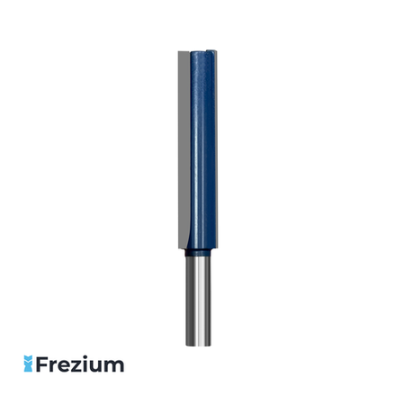 Прямая пазовая фреза по дереву (12.7x8x65x95)