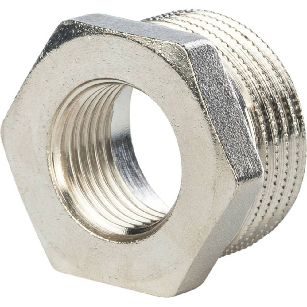 Футорка STOUT никелированная 3/4"x1 1/4" ВР/НР