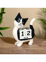 Вечный календарь "Котик" 15х22х6 см
