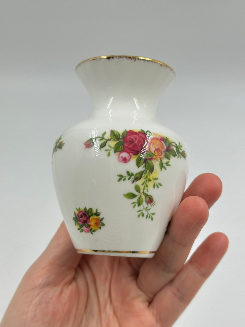 Ваза Royal Albert, Old Country Roses 9см