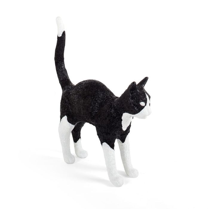 Настольная лампа  Seletti Jobby The Cat Black and White 15042