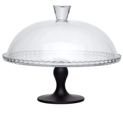 Блюдо для торта с крышкой 32,2см «Pasabahce Service Line» 95200D1