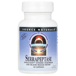 Source Naturals, Серрапептаза, 30 капсул (60 000 SPU в 1 капсуле)