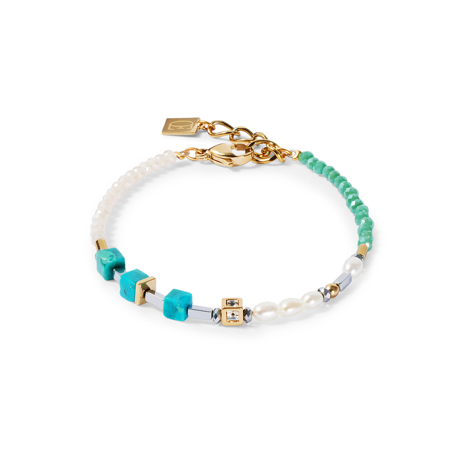 Браслет Coeur de Lion Turquoise-Green 1126/30-0605