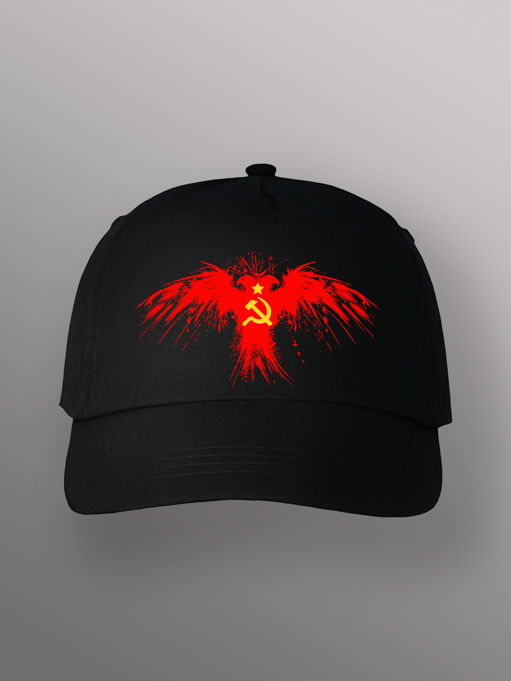 Бейсболка СССР красный орел
