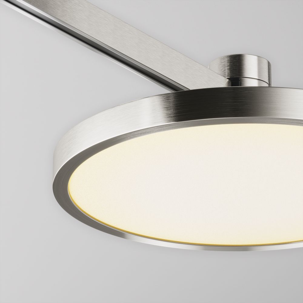 Трековый магнитный светодиодный светильник Maytoni Flarity   TR153-1-10W3K-PT