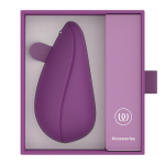 Фиолетовый бесконтактный клиторальный стимулятор 10см Womanizer Liberty 2 Purple WZ112SG5