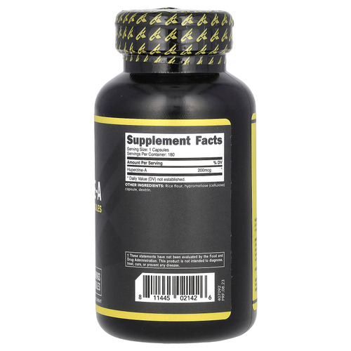 Primaforce, гуперзин А, 200 мкг, 180 капсул