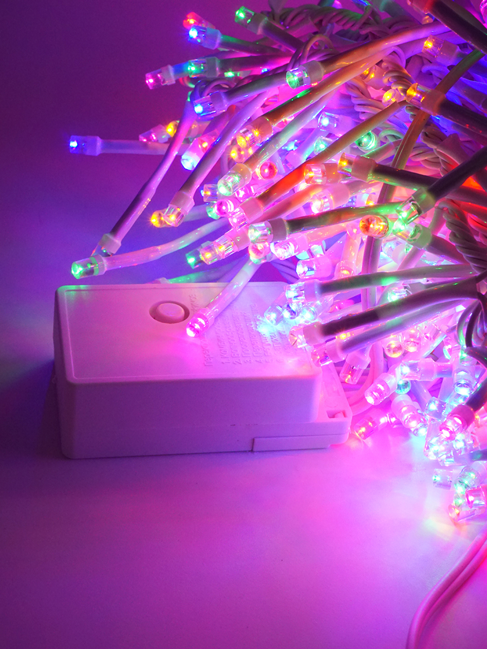 Гирлянда светодиодная "ФЕЙЕРВЕРК", 500 LED, многоцвет., 5м, 8 режимов MAG-G052-500