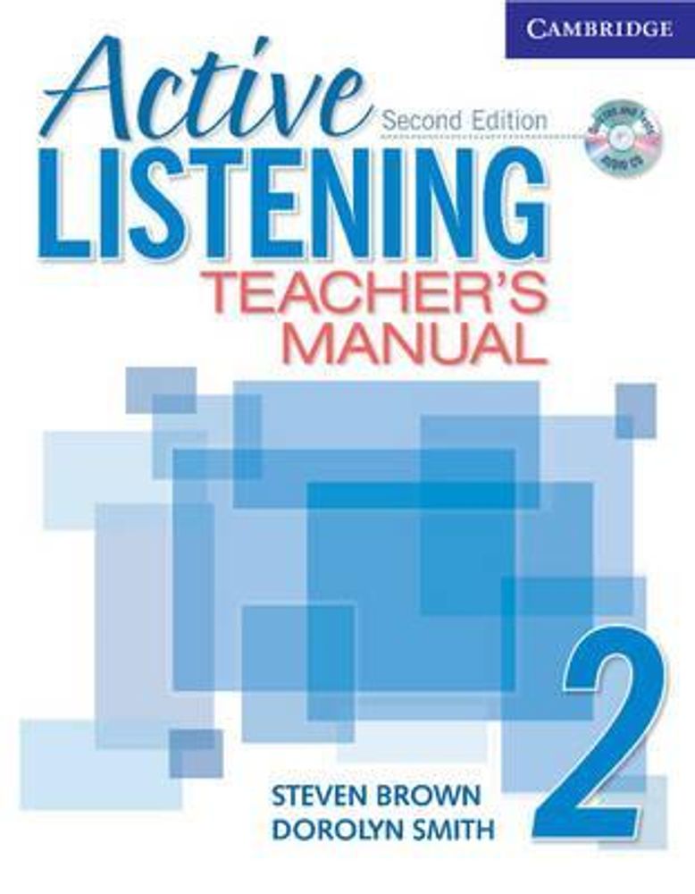 Active Listening 2nd Edition Level 2 Teacher&#39;s Manual with Audio CD