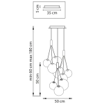 Подвесная люстра Lightstar SFERETTA 801090