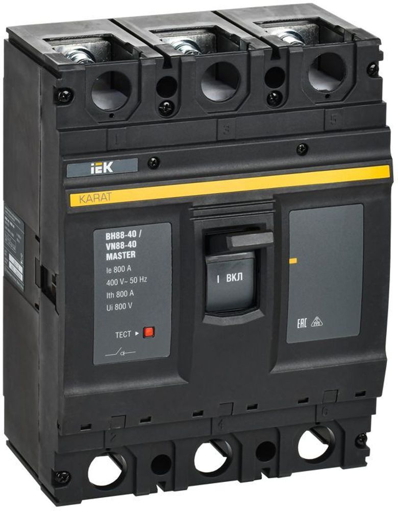 Выключатель-разъединитель 3п 800А ВН88-40 KARAT MASTER IEK KAM-VN60-3-0800 Выключатель-разъединитель 3п 800А ВН88-40 KARAT MASTER IEK KAM-VN60-3-0800