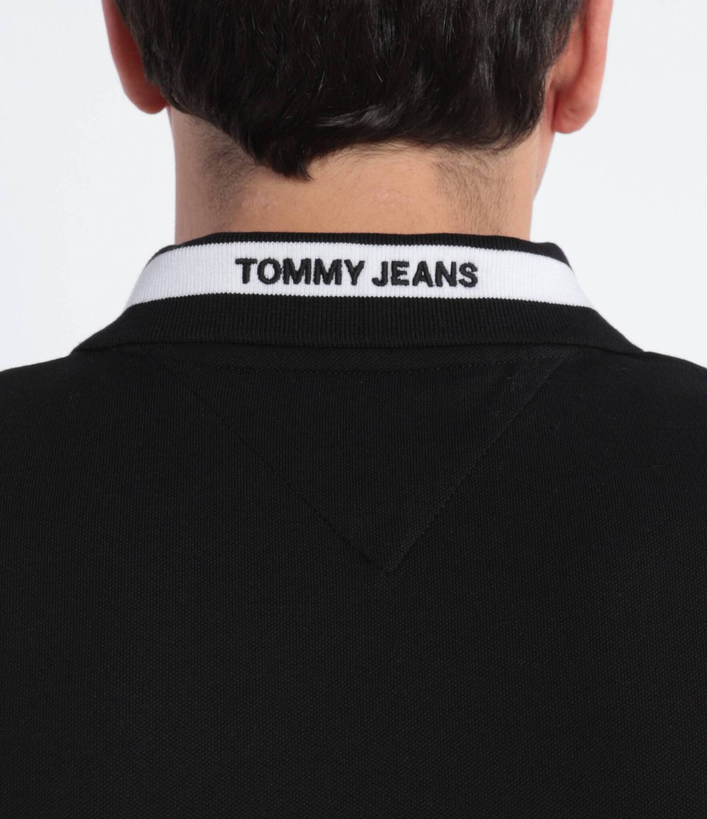Поло Tommy Jeans - черный(DM0DM12220)