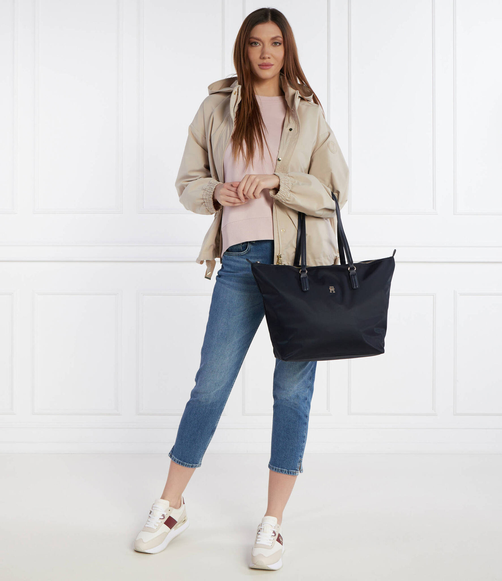 Сумка-шопер POPPY Tommy Hilfiger - темно-синий(AW0AW15639)