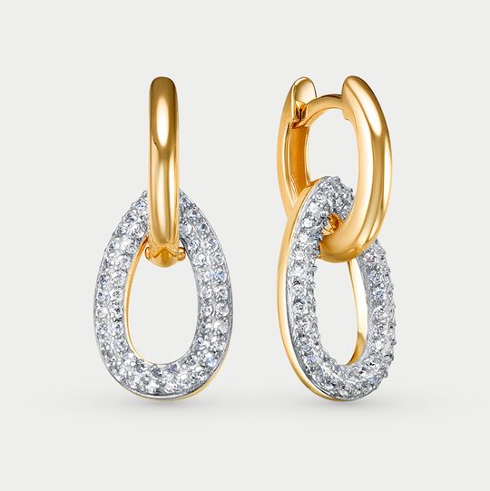 Серьги золотые