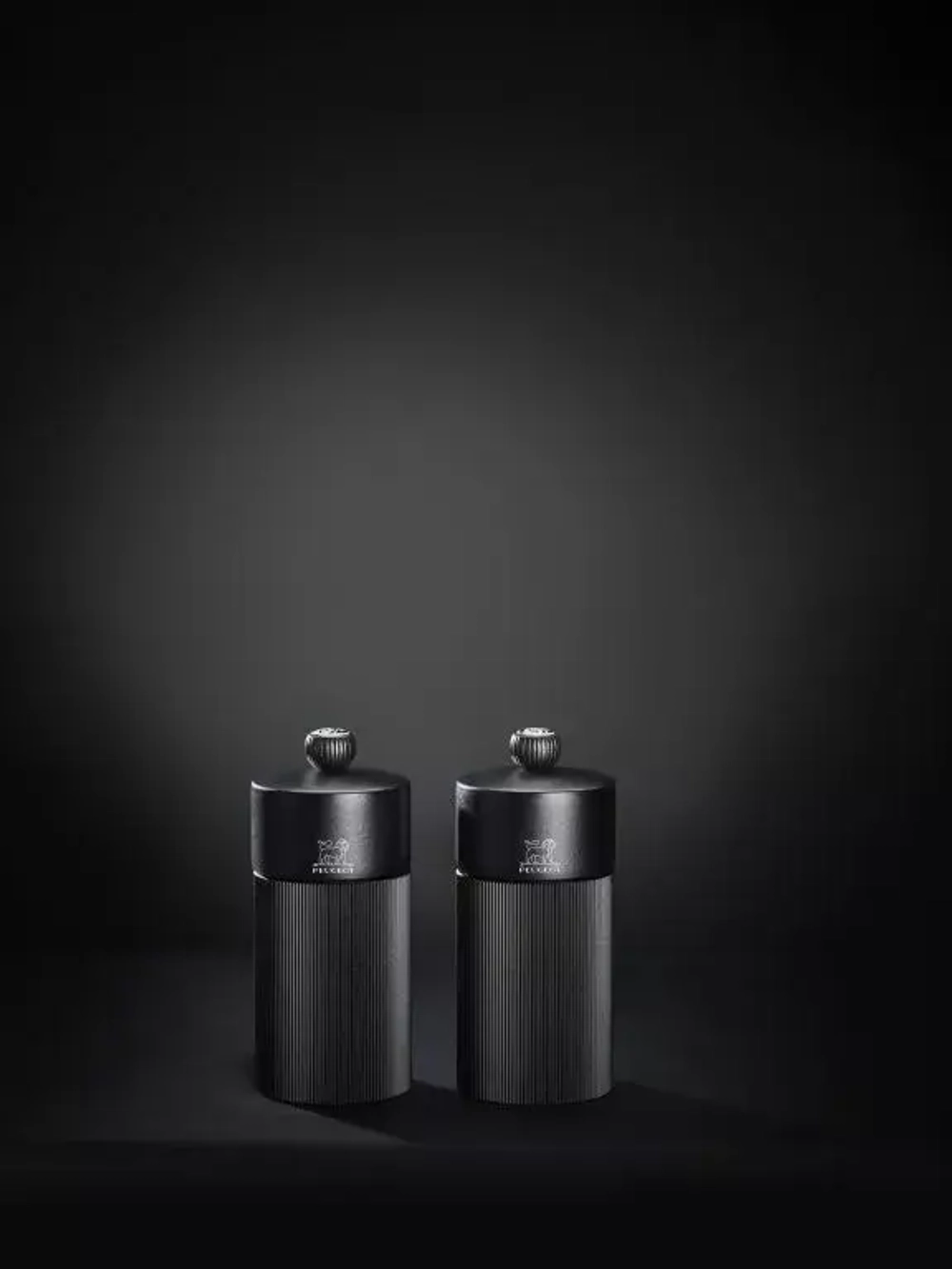 Peugeot - Набор шлифовальных станков Line 12 см Matt Black Limited Edition / артикул   43285  / GTIN 4006950043285