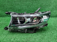 Битая Фара левая Toyota LC Prado 150 (17-нв) LED