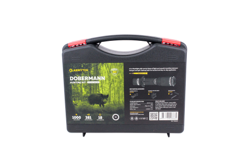 Фонарь с комплектом Armytek Dobermann Hunting Kit XP-L HI 1050 lm (F02004C)