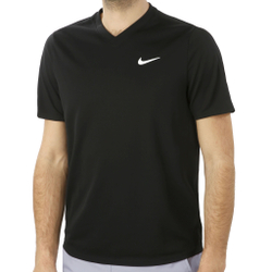 Мужское теннисное поло Nike Court Victory Dry T-Shirt Men - Black