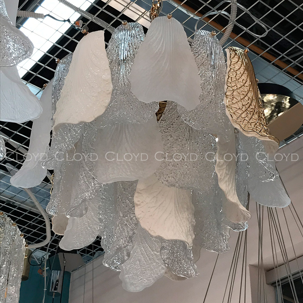 Люстра Cloyd CARDAMON C11 / Ø54 см - керамика - золото (арт.11506)