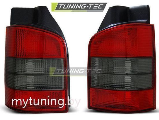 Задние фонари VW T5 red smoke