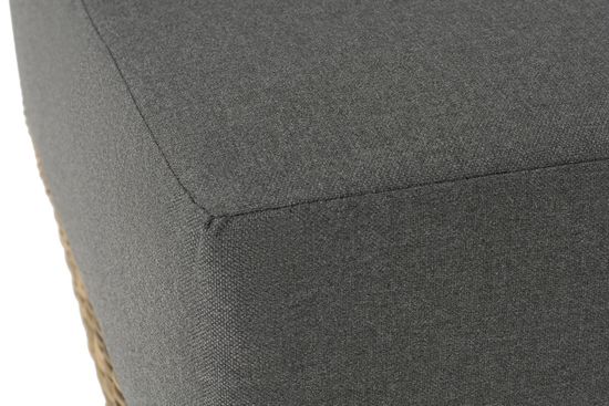 "Капри" модуль диванный угловой с подушками, цвет соломенный