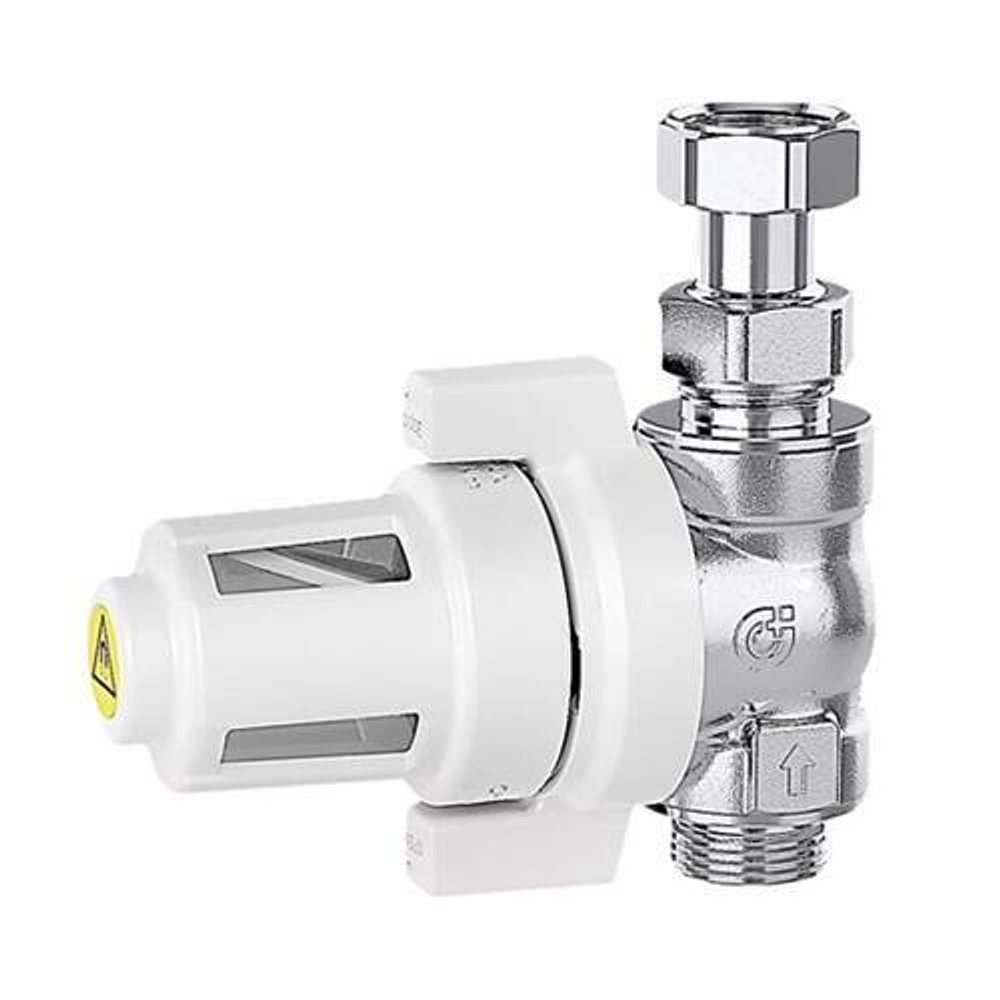 Сепаратор шлама Caleffi 5459 XS - 3/4" (НР/НГ, PN3, Tmax 90°C, компактный прямое исполнение)