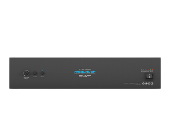 CVGAUDIO MCPLAYER 24T профессиональный микшер-усилитель, мощность 240W/100V