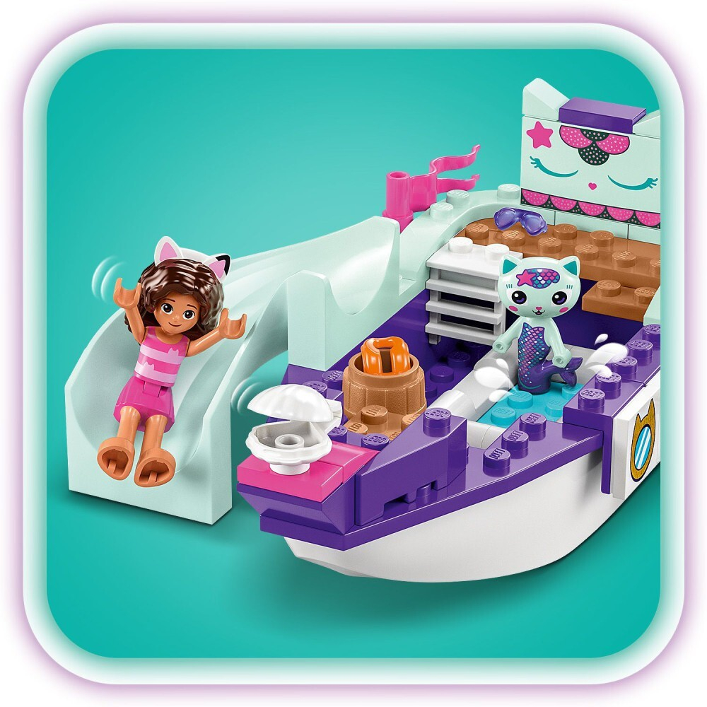 LEGO Кошачий домик Габи — Корабль и спа Габи и Кота-русалки 10786 / артикул   10786  / GTIN 5702017424101