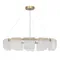 SL6021.203.66 Светильник подвесной ST-Luce золотистый/прозрачный LED 1*66W 3000K VOILE