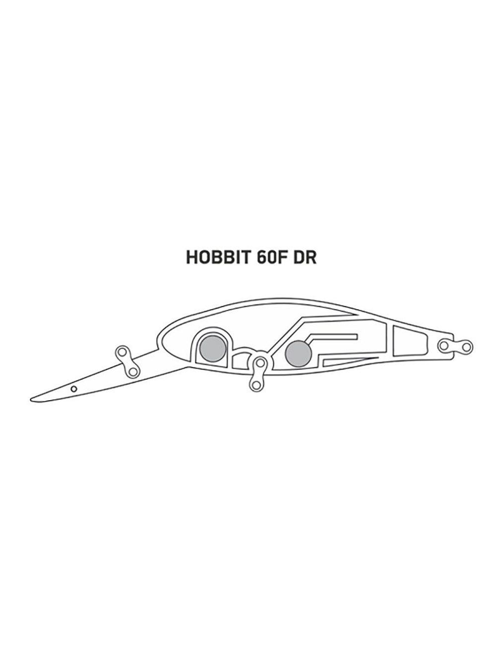 Воблер для рыбалки LureMax HOBBIT