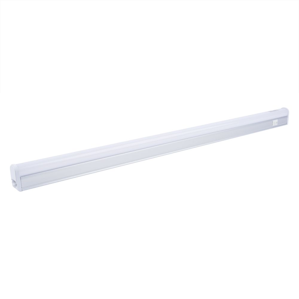 ULI-L02-10W-4200K-SL Светильник линейный светодиодный аналог Т5. Белый свет4200K. 800Lm. Выключатель на корпусе. Серебристый. TM Uniel.